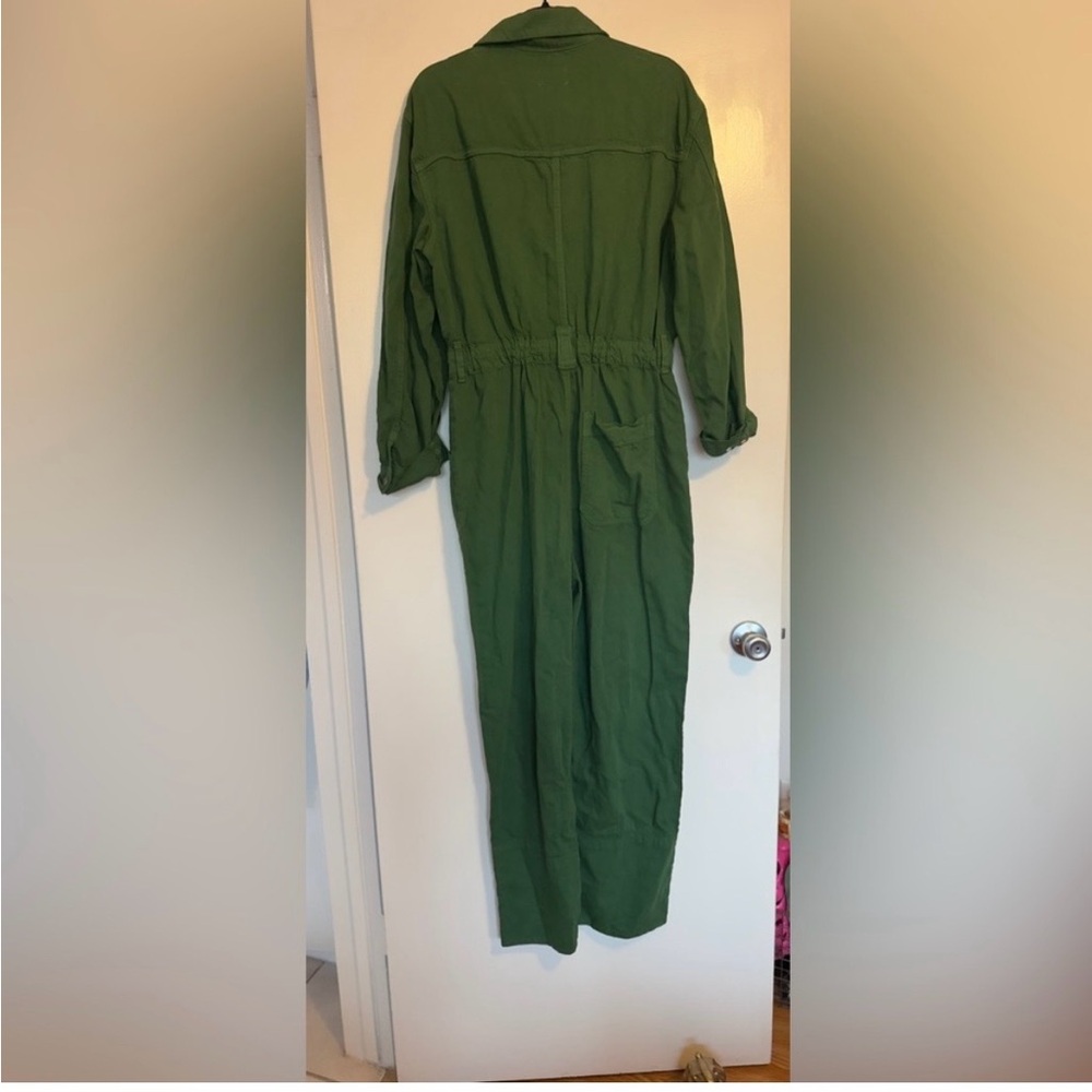 NWOT Etica Kingsley Utility Jumpsuit Juniper a Collaboration with Anthropologie - Picture 4 of 4